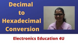 Decimal to Hexadecimal Conversion with steps | Digital Electronics