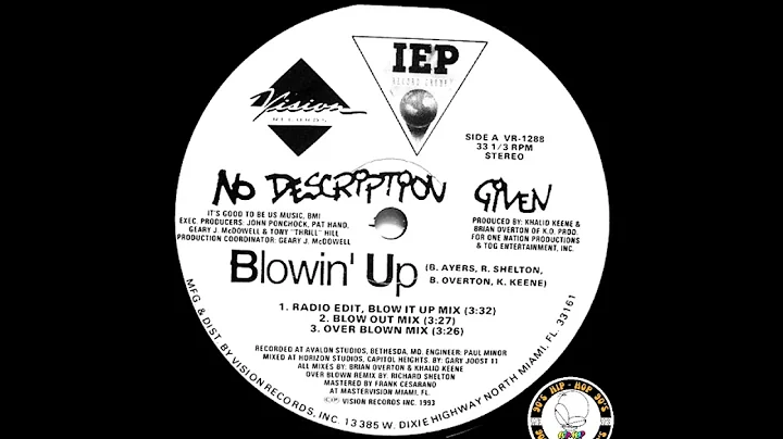 No Description Given – ( Blowin' Up ) 1993