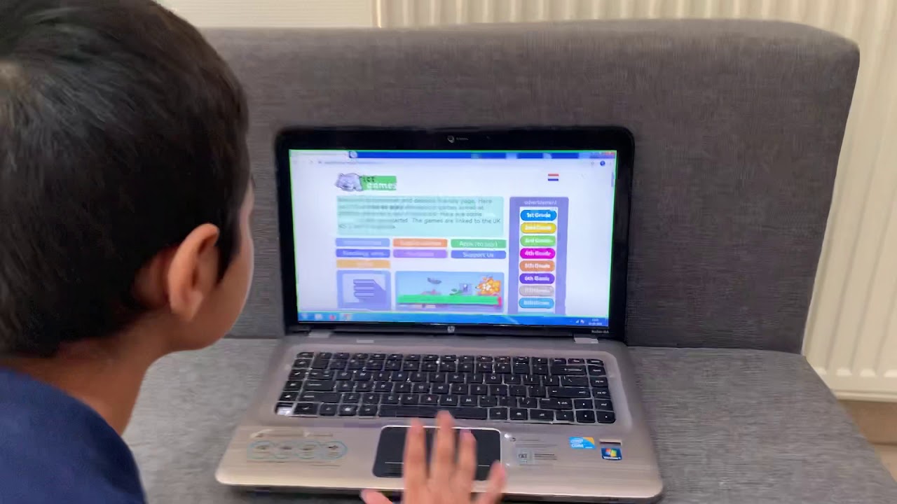 ICT Games site to learn Math and English YouTube