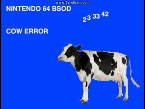 Cow Error 240 -NINTENDO 64 ERROR-