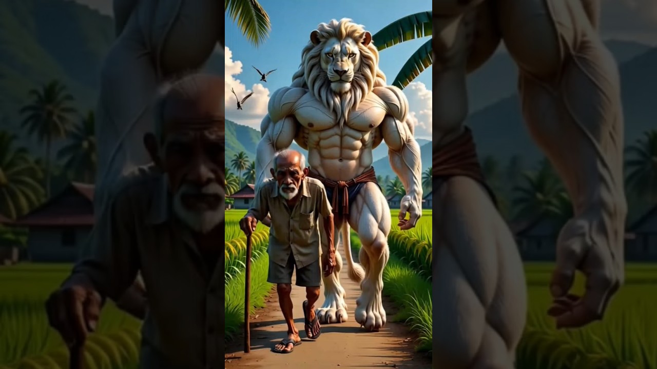 🦁 The True King of the Jungle: White Lion Destroys Gangster Bulls! 👊🔥 