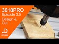 3018 PRO - Designing and cutting