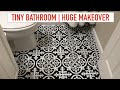 Mini Bathroom Major Makeover DIY | Design Time