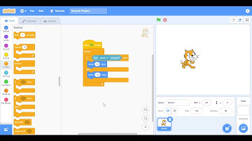 How to use the forever loop block in scratch - Moving Project Part 3