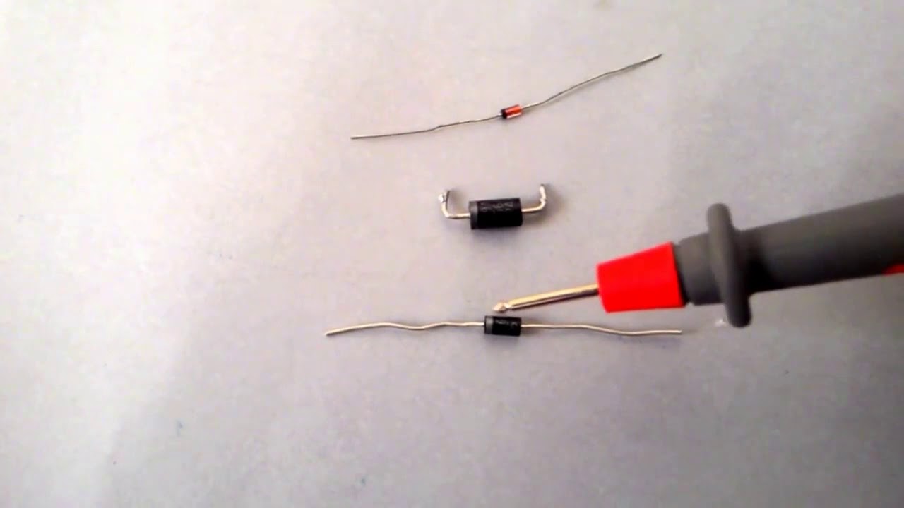 Diode Terminal Identification Visual method YouTube