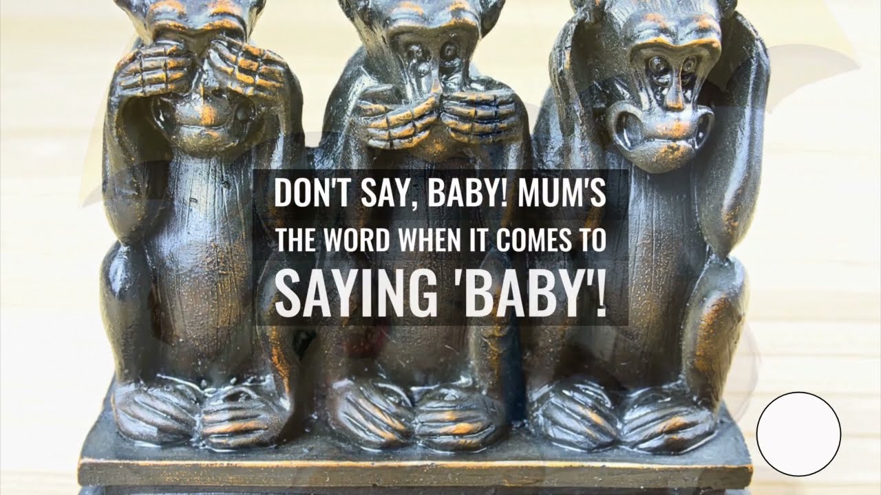 Don't Say Baby - Baby Shower Game