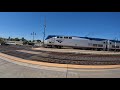 Amtrak train #5 California Zephyr in Martinez Ca 9/1/24