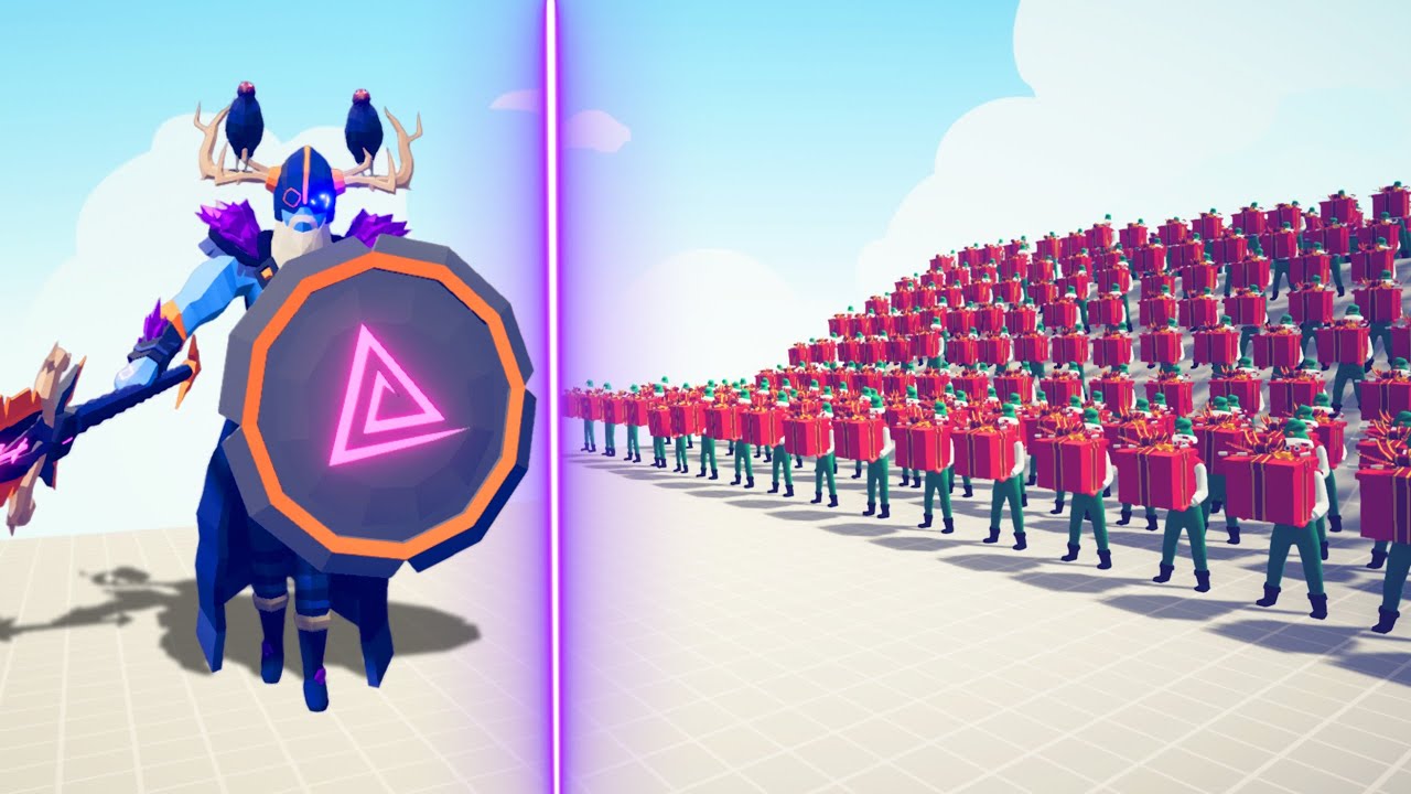 ODIN vs 100x SECRET UNIT | Totally Accurate Battle Simulator TABS
