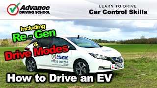 How To Drive An Electric Car  |  Learn to drive: Car control skills