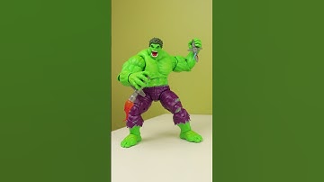 New Action Figure Technology In A Marvel Legend | Maximum Series Hulk #shorts