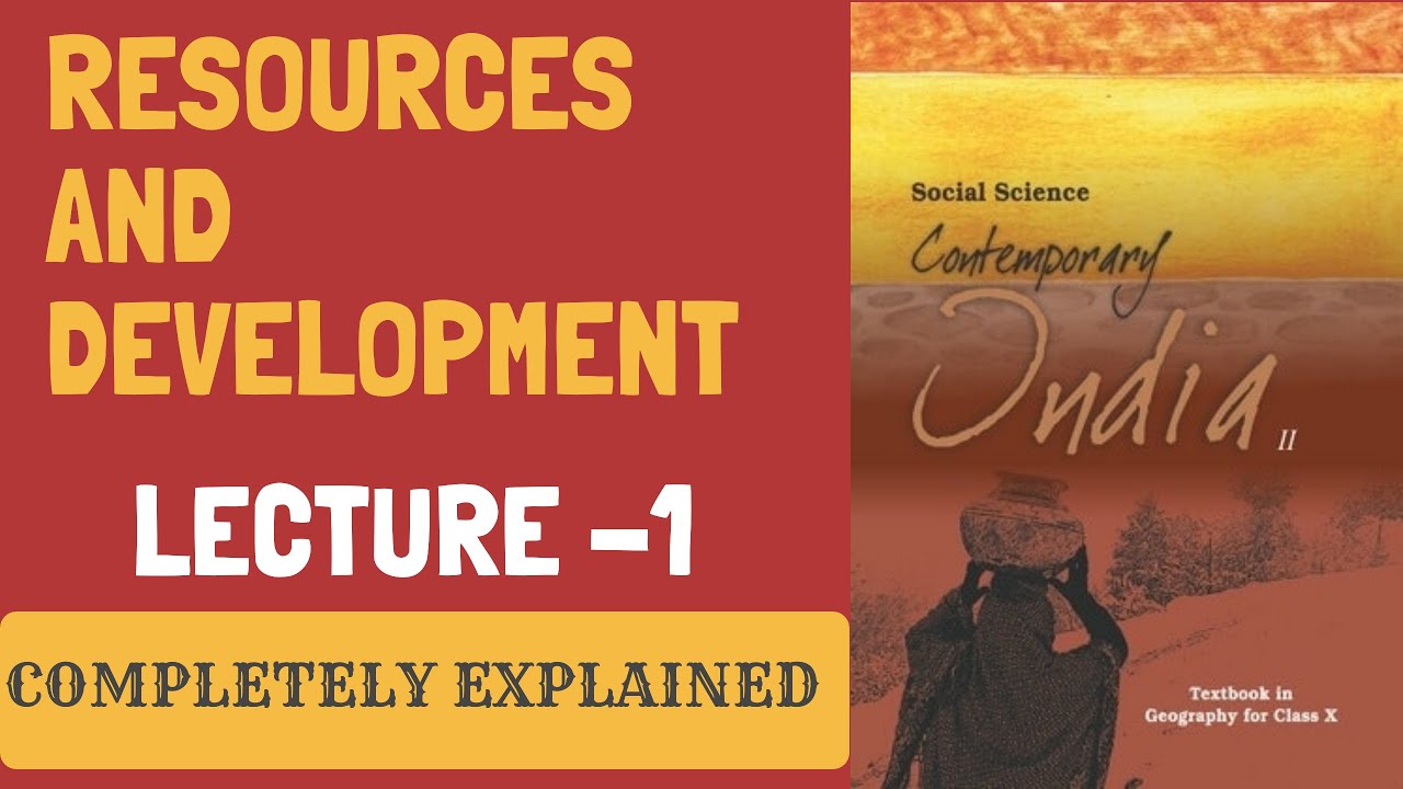 Resources And Development Class 10 10