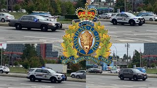 Multiple Surrey RCMP Units Responding