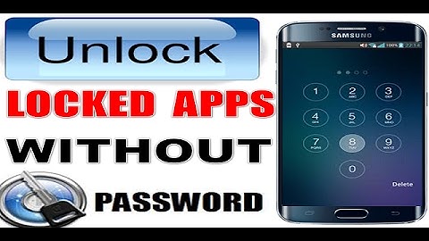 How To Unlock Android Pattern Or Password, No Software No Root Needed