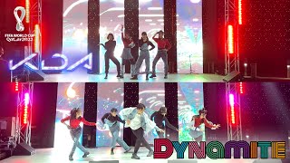 [FIFA2022] 한국 VS 포르투갈전 응원 공연 in 카타르🇶🇦 K/DA 'POP/STARS'│BTS 'Dynamite' 커버댄스 @QATAR｜K-POP IN PUBLIC