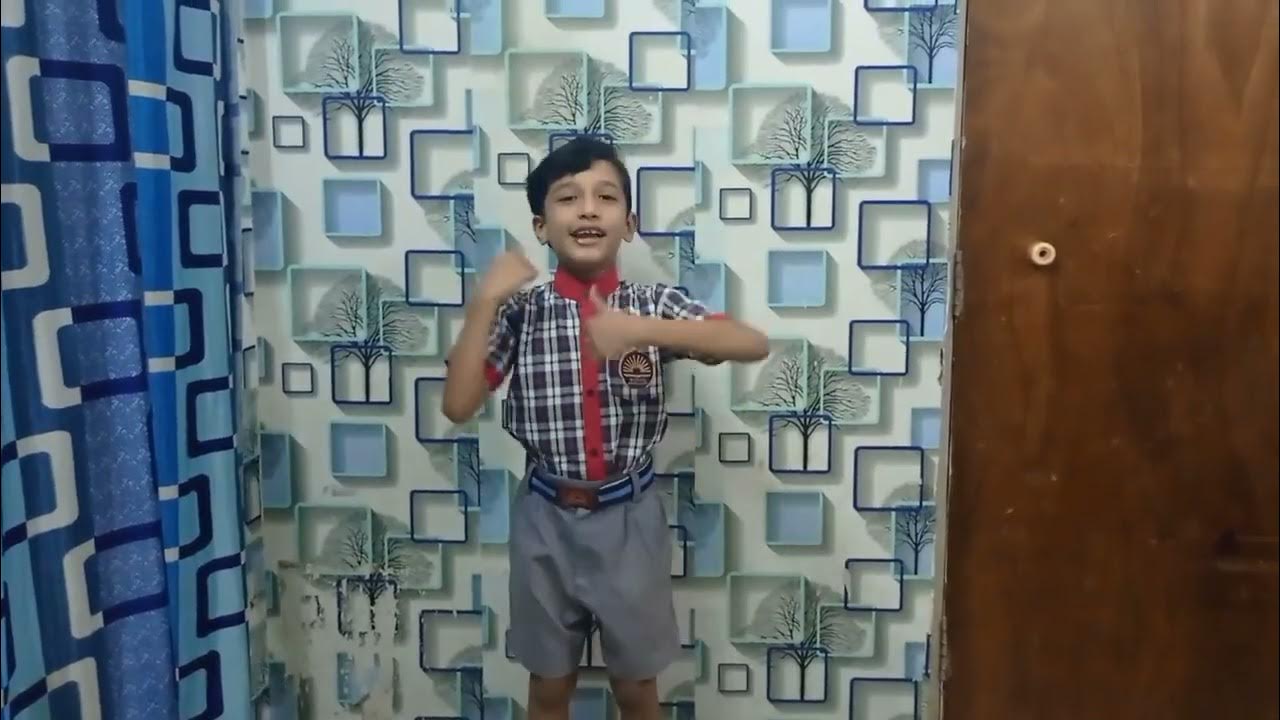 English Rhymes Flying Man Poem with Action Class1 YouTube