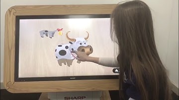 Sharp 40” BIG PAD Interactive Nursery Table - demo