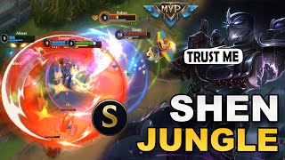 SHEN FULL TANK BUILD IS OP! TAKE EVERYTHING FOR YOUR TEAM! | Shen Jungle | Build & Runes | Wild Rift