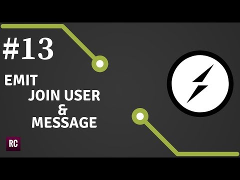 Socket.io & WebSockets #13 - Join User & Emit Server Message Event