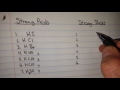 Easy way to memorize the 7 strong acids and 6 strong bases