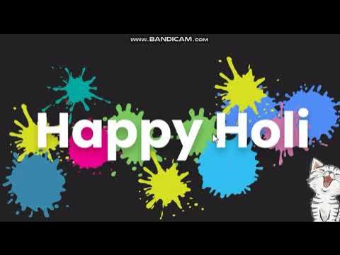 Happy Holi | Animation Effects using Html CSS & Javascript - YouTube
