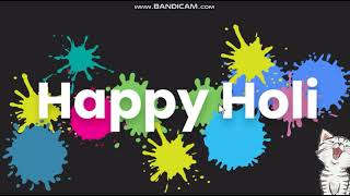 Happy Holi | Animation Effects using Html CSS & Javascript