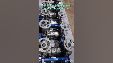 Rolling Shutter machine #rollingshuttermachine #machine #pipebending