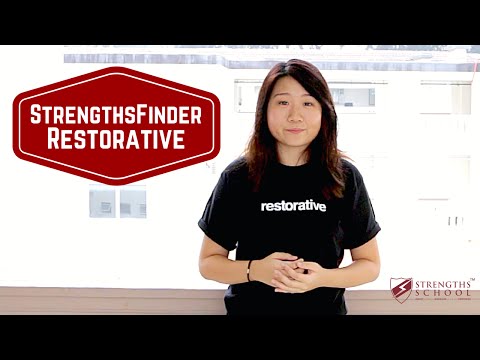 Gallup StrengthsFinder 'Restorative' Youth Video Resource by Strengths School Singapore