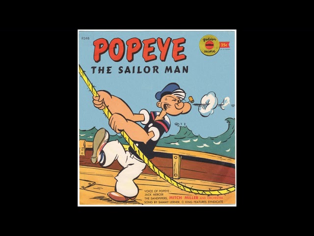 Jack Mercer - Popeye the Sailor Man (Golden Records) class=