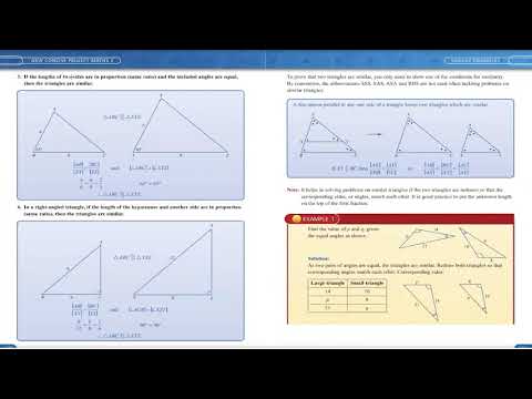 Geometry Similar Triangles