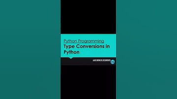 Type Conversion in Python | Detailed video in description👇| @LastBenchStudents3  #shorts #python