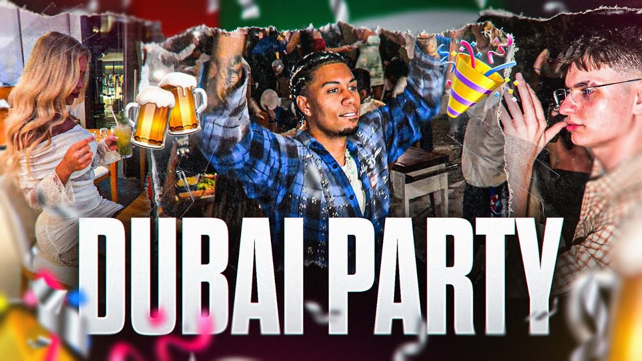 FEIERN IN DUBAI IST CRAZY!😂🍾 Dubai Vlog mit Kalle, Musti & Eldos🎥
