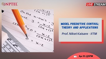LIVE - Model Predictive Control: Theory and Applications