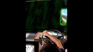 Thumbnail of Euro truck simulator 2 bus driving with  real steering wheel gaming🤩💥 #shorts #trending #ets2