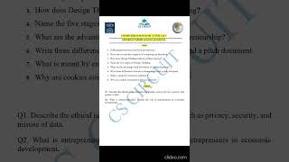 Computer Science Class 9 | Chapter 6 & 7 | Most Expected Questions FBISE 2026 | NBF New Book