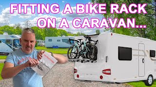 How To Fit a Thule Bike Rack to a Caravan, Straightforward Right?