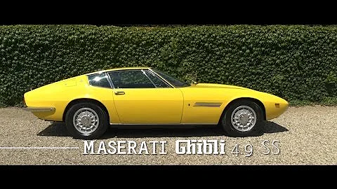 MASERATI GHIBLI 4.9 SS COUPÉ - 1970 | GALLERY AALDERING TV