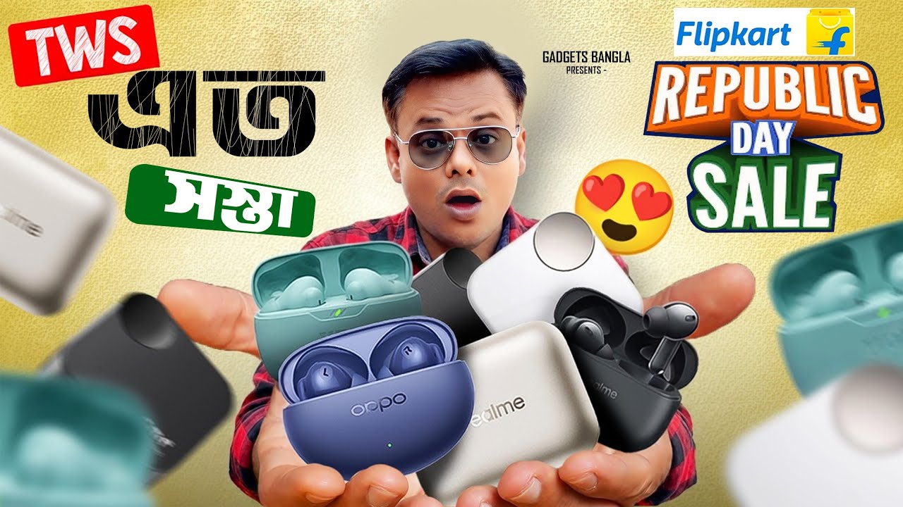 Flipkart Republic Day Sale TWS Offer | Top Selling Earbuds Under ₹2000 🔥