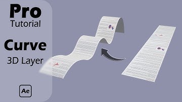 After Effects Tutorial | How To Bend 3D Layers