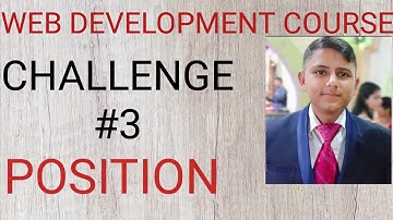 Challenge #3 | Web Development Course  | Challenge for all coders |