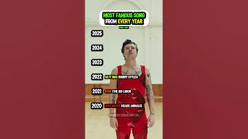 Most Famous Song From Every Year 2020 2025 