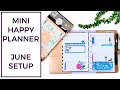 MINI HAPPY PLANNER® | JUNE SETUP