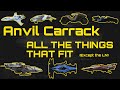 Star Citizen: Will it fit in the Anvil Carrack- Complete List (Except the LN cause I'm dumb)