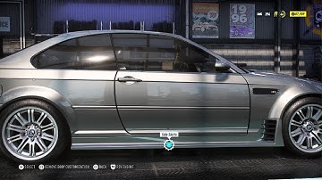 NFS MOST WANTED 2005 BMW M3 GTR IN NFS HEAT PLUS I TRIED TO RECREATE THE END CHASE