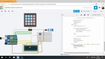 Tinkercad ile Arduino Bölüm 92: Keypad İle Şifreli Kasa Yapımı