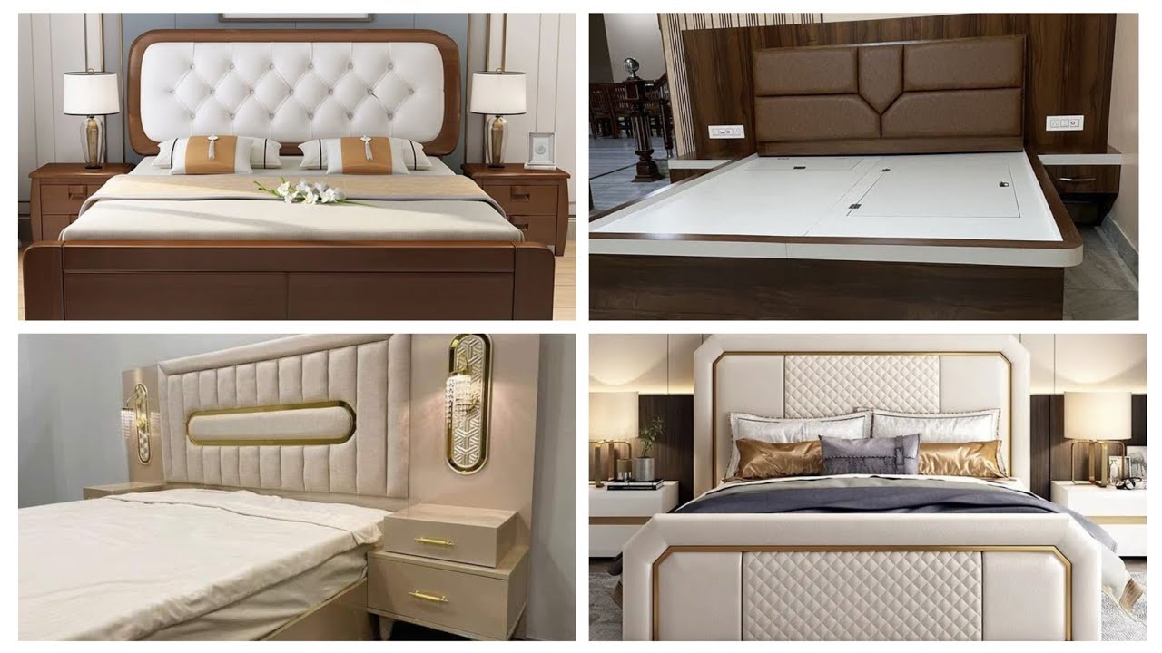 Новый современный дизайн двуспальной кровати || Дизайн кроватей размера «кинг-сайз» || Дизайн дву...