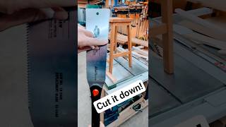 EASY way to Shorten Stool Legs  or Chair Legs