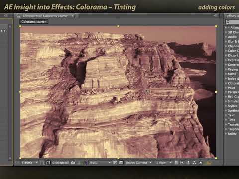 After Effects Classic Course: Colorama 2 – Tinting