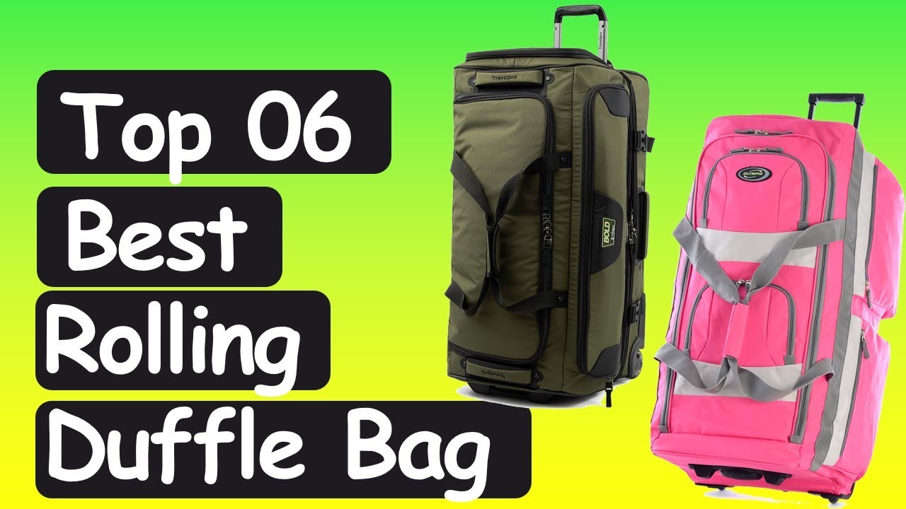 Best Rolling Duffle Bag 20202021 Top 6 Best Rolling Duffle Bag