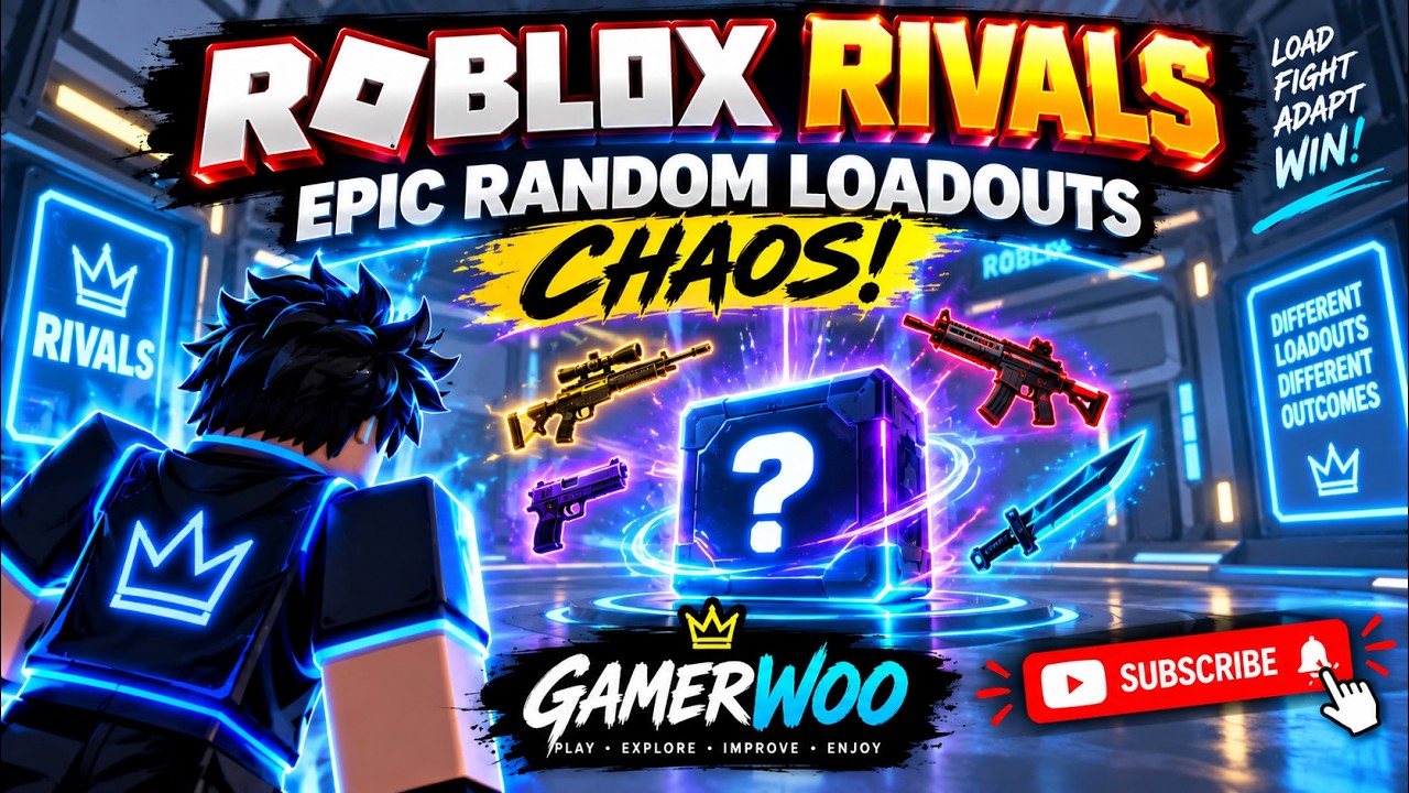 Random Loadout Rivals ROBLOX RIVALS: 100% RANDOM LOADOUT CHALLENGE! - YouTube