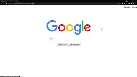 Design a front-end for Google Search, Google Image Search, and Google Advanced Search.
